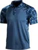 Camisa Polo de Manga Corta para Hombre Estilo Nuevo Europeo y Americano Transfronterizo con Impresión Digital 3D Estilo Hawaiano Moda Casual Polo