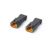 04T-Jwpf-Vsle (Negro) Conector Macho Swpt-001T-P025 de 4 Orificios Negro Enchufe de 4 Pines