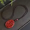 Colgante de Arena de Cristal Mineral Crudo Marca Magpie de la Paz con Estampado Dorado, Colgante de Collar de Arena de Cristal para Hombres y Mujeres, Regalo al por Mayor
