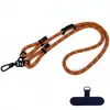Cuerda de 10 mm de grosor, cordón para teléfono móvil, espaciador para el hombro, cuerda de escalada, cordón antipérdida ajustable para colgar el teléfono móvil