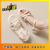 Sandalias de una tira estilo hada para uso en exteriores, Versátiles 2026 Verano Nueva Moda Plataforma Suela Gruesa Modernas Zapatos de Mujer