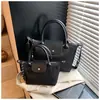 Bolsa Longxiang Popular Europeia e Americana Bolsa Feminina Mini de Mão com Padrão Bolsa de Mão Fashion Versátil Bolsa de Ombro Transversal