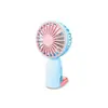 Mini Ventilador, Ventilador Eléctrico Pequeño de Mano, Carga USB, Ventilador Portátil para Estudiantes, Oficina, Dormitorio, Uso al Aire Libre
