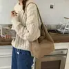 Bolso de ante Melard para mujer, nuevo y moderno 2026, bolso tote vintage de otoño para el trabajo, bolso de hombro de gran capacidad