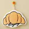 Toalla de Mano de Dibujos Animados Lindos Estilo Coreano Colgante Absorbente de Agua Secado Rápido Limpiar Triple Capa Engrosada Felpa de Coral Pañuelo de Cocina