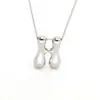 Amazon Caliente 18k Globo Dorado Burbuja Lindo Gordito 26 Colgante de Alfabeto Inglés Collar Mujer