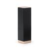 Moda marca cosméticos fivela magnética batom tubo pequeno tubo preto batom recipiente quadrado batom material de embalagem tubo magnético