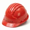 Novo Capacete de Proteção para Obra Respirável Espesso Anti-Esmagamento Padrão Nacional com Forro Interno Estampado Capacete de Segurança para Obra em ABS