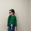 Nypp2024 Ropa Coreana para Niños Otoño Nuevo Estilo Suéteres con Capucha para Niños Suéteres para Niños
