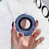 Adecuado para hombres y mujeres, soporte de anillo invisible portátil, soporte de carga magnético multifuncional para teléfonos Apple, modelo universal con patrón de CD