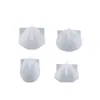 Molde de Resina de Cristal DIY Amapola Poliedro Multifacético Accesorios para Tirador de Cajón Molde de Silicona América del Norte