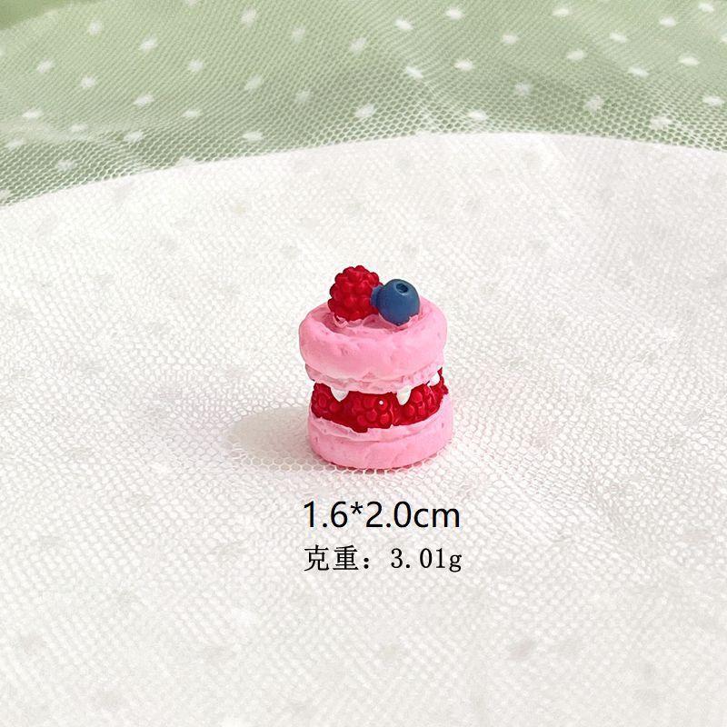 草莓粉色双层蛋糕