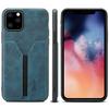 Adecuado para Funda de Teléfono con Tarjetero para iPhone 15 13Promax Funda de Teléfono para Insertar Tarjeta Apple 14Pro Funda de Cuero Anticaídas 12