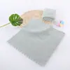 Toalla Cuadrada de Terciopelo de Coral de Alta Densidad Toalla Suave Absorbente Toalla para Babas de Bebé Guardería Toalla de Mano Toalla de Cocina para Platos