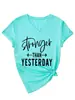 Mais Forte Que Ontem Europeu e Americano Ebay Comércio Exterior Transfronteiriço Moda Casual Feminina Camiseta de Manga Curta com Decote em V