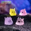 Novo produto transfronteiriço: paisagem miniatura criativa com monstrinhos que brilham no escuro, contas fofas, acessórios decorativos DIY e miniaturas de Halloween