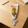 Presente do Dia do Professor: buquê de girassol, boneca de flor de crochê de girassol, presente para professores homens e mulheres na escola no Dia do Professor