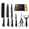 Hanle Set de Cuchillos de Hielo Black Blade de Seis Piezas