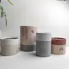 Fornecimento Direto da Fábrica Embalagem de Lata de Papel Tubo de Papel com Janela Brinquedo para Animal de Estimação Embalagem Universal Lata de Papel Redonda Criativa Disponível para Amostras