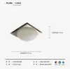 Luz de Techo Bauhaus para Dormitorio Industrial de Espectro Completo Protectora de Ojos Color Cromo Estudio Vestidor Retro Balcón