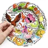 50 pegatinas de recompensa originales en inglés para niños, divertidas pegatinas decorativas impermeables con texto positivo dibujado a mano.