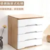 Caja de Almacenamiento de Madera Maciza, Caja para Pasteles de Té, Organizador de Pulseras y Coleccionables, Caja Organizadora de Artículos Varios de Múltiples Niveles Deslizables