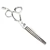 Tijeras de Corte al Aceite de 6.0 pulgadas, Tijeras de Peluquería, Tijeras de Barbero, Tijeras Entresacadoras, Cuchillas Entresacadoras 07-3