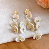Colar de Flor com Contas Ovais em Acrílico Estilo Férias Doce Fresco Corrente para Clavícula Nicho Colar com Sensação de Alto Padrão