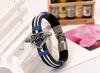 AMOR aleación cuero pulsera de muñeca joyería para parejas pulsera para parejas pulsera para hombres y mujeres venta al por mayor joyería personalizada