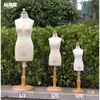 Maniquí de corte tridimensional maniquí de enseñanza para estudiantes maniquí mini de dos tercios modelo accesorio femenino