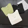 Ropa de Yoga de Verano Manga Corta Elástica Ajuste Delgado Transpirable Top Deportivo Camiseta Casual para Correr y Entrenamiento 12696