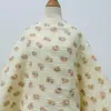 Tela de Gasa de Doble Capa Estampada Floral de 125g para Ropa de Bebé, Mantas Infantiles, Baberos, Ropa de Dormir y Ropa para el Hogar