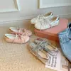 Zapatos Mary Jane de cuero genuino con lazo francés, de 4 cm de altura interior, para mujer, nuevos 2026, bailarinas vintage de suela gruesa