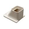 Tubo blanco de PVC para aire acondicionado, tubo decorativo para aire acondicionado con ranura para colgar, tubo de garantía para aire acondicionado, retardante de llama, a prueba de moho, tubo de protección para aire acondicionado