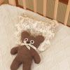 Almohada de Algodón Crepé para Bebé para Moldear la Cabeza Anti-Excéntrica Almohada para Corrección de la Forma de la Cabeza del Bebé Almohada Confort de Gasa para Recién Nacido para las Cuatro Estaciones