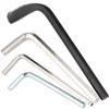 Llave Allen en forma de L Juego de llaves hexagonales individuales Destornillador hexagonal 0,9-2-3-4-5-6-8 mm