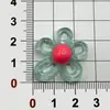 Acessórios DIY de Resina da Série Flor Oca Transparente para Capas de Celular, Tamancos, Presilhas de Cabelo e Materiais para Enfeites de Cabelo