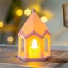 Lápis criativo luz noturna led vela eletrônica tenda decoração foto adereços aniversário arranjo enfeites de mesa