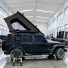 Tienda de Techo Triangular Plegable Integrada de Aleación de Aluminio para Coche/SUV para Viajes por Carretera Acampada Plegable de Carcasa Dura