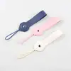 Llavero de Cuero de Color Sólido Creativo Simple Unisex Correa de Muñeca Anti-Pérdida para Teléfono Móvil Taza de Agua Correa para Muñeca de Muñeca DIY
