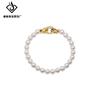 Pulsera de Perlas de Mar de Estilo Retro Francés para Mujer, Lujo Ligero, Diseño de Alta Gama, Joyería Moderna y Elegante