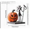 Decoración Colgante para Coche de Calabaza Plana y Calavera de Acrílico Nueva Transfronteriza Estándar