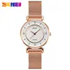Reloj Skmei de Moda para Mujer Incrustado con Diamantes, Reloj para Mujer, Reloj de Pareja, Reloj para Estudiante, Reloj de Cuarzo para Mujer, Lujo Ligero