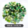 1cm diy vidro colorido translúcido lâmpada Tiffany mosaico de mica vitral opaco porta-velas de mesa lâmpada de mesa feita à mão