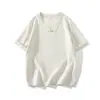 Camiseta Redonda de Linho 2026 Masculina Verão Novo Estilo Estilo Chinês Retrô Algodão Ramie Manga Curta Casual Gola V Camiseta Top