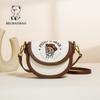 Bolso Cruzado Casual Simple para Mujer Estilo Nórdico, Bolso Silla, Bolso Cruzado de Bloques de Color, Bolso Cruzado Pequeño Ligero de la Fábrica Original para Venta Transfronteriza