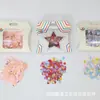 Confeti de Estrellas de Colores Día de San Valentín Boda Papel para Lanzar Fiesta Pétalos Lanzados a Mano Papel Relleno para Globos Bobo