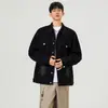 Nueva chaqueta de mezclilla de moda estilo Hong Kong para hombre, holgada y elegante, versátil para primavera y otoño, versión coreana, talla grande
