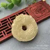 Colgante de Guanyin de Jade Afgano Natural, Colgante de Guanyin de Jade de Hotan para Hombres y Mujeres, Collar con Colgante de Jade, Amuleto de Jade para Parejas