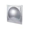 Torre de Água Tanque de Água Isolado de Aço Inoxidável Tanque de Armazenamento de Água Quadrado Combinação Soldada Chapa Moldada Quadrada de Aço Inoxidável Isolada 304